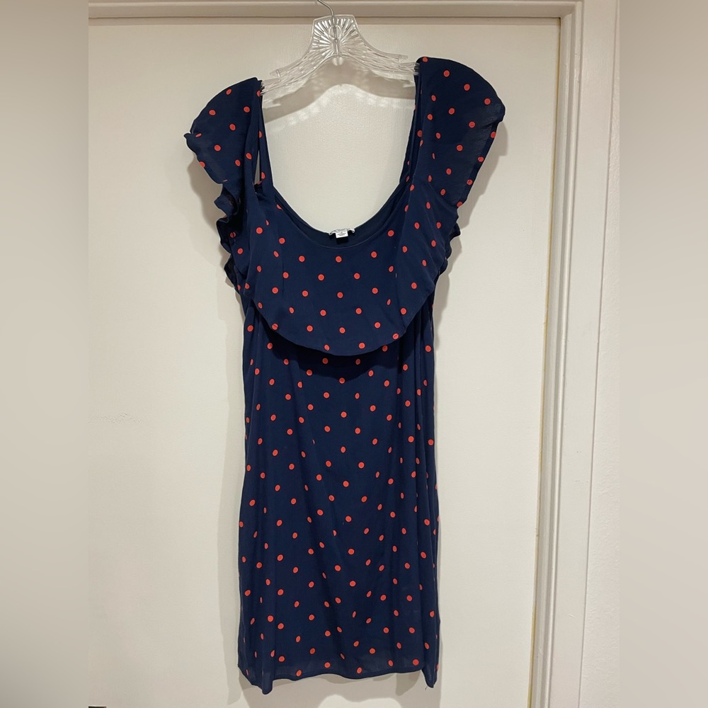 Splendid polka dot cold shoulder dress!!!